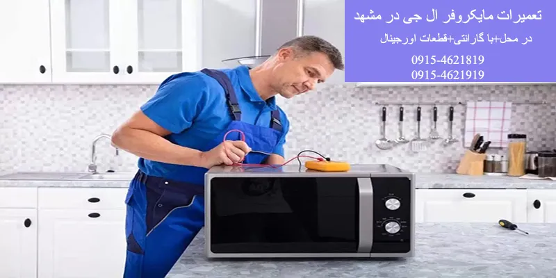 تعمیرات مایکروفر ال جی در مشهد