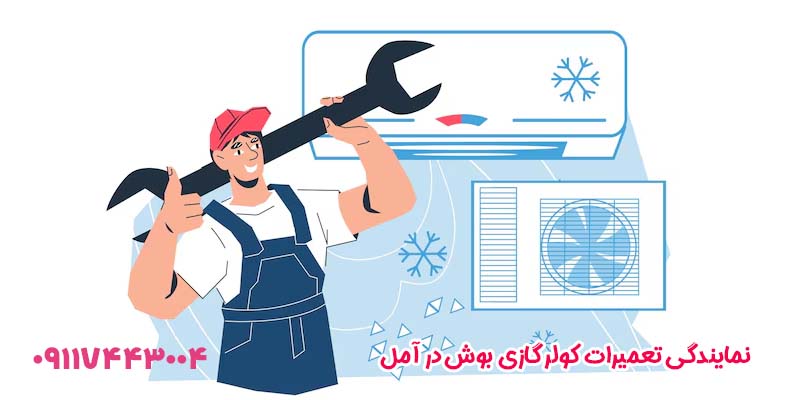 نمایندگی تعمیرات کولر گازی بوش در آمل